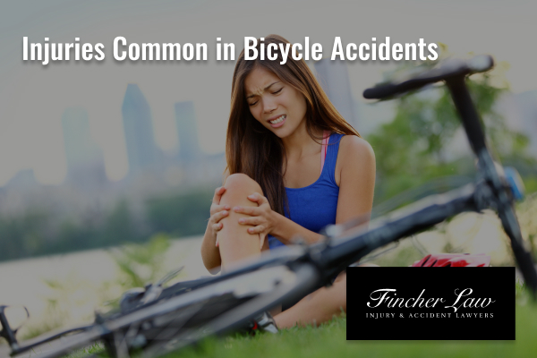 Injuries common in bicycle accidents